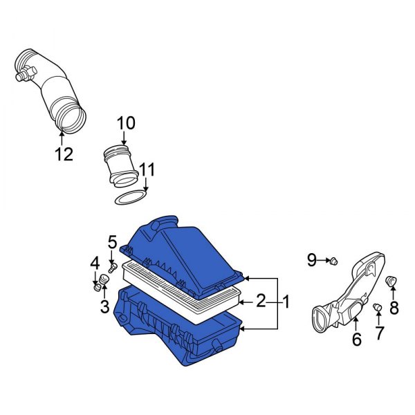 Air Filter and Housing Assembly