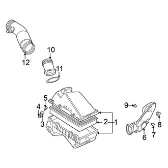 Volkswagen OE - Engine / Transaxle - Air Inlet
