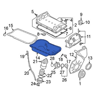 Volkswagen OE - Engine Oil Pan