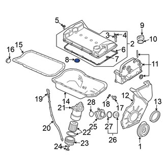 Volkswagen OE - Engine Valve Cover Washer Seal