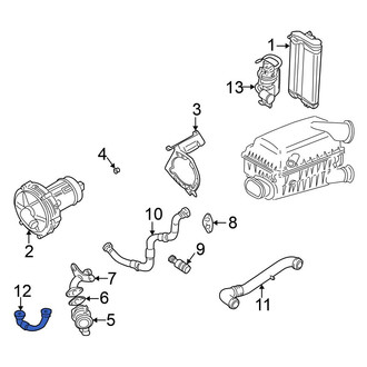 Volkswagen OE - Secondary Air Injection Pump Hose