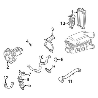 Volkswagen OE - Emission System - Emission Components (2.8L)