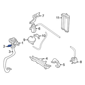 Volkswagen OE - Exhaust Gas Recirculation (EGR) Valve Gasket