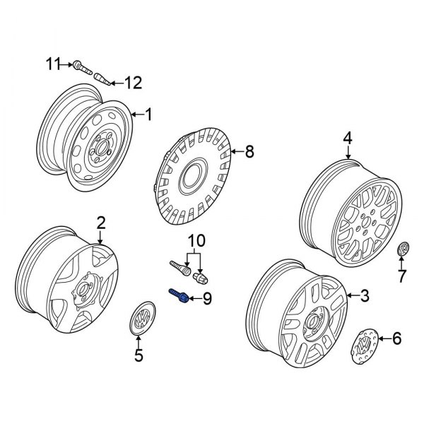 Wheel Lug Bolt