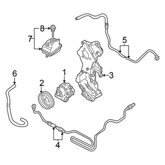 Volkswagen OE - Steering Gear & Linkage - Pump & Hoses
