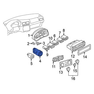 Volkswagen OE - Headlight Switch