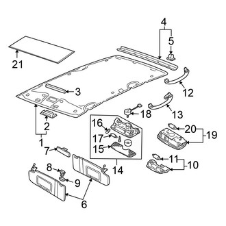 Volkswagen OE - Roof - Interior Trim