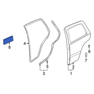 Volkswagen OE - Rear Sound Absorber