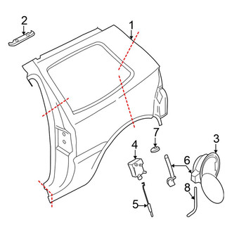 Volkswagen OE - Quarter Panel & Components