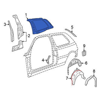 Volkswagen Golf GTI OEM Quarter Panels & Parts Rear & Front — CARiD