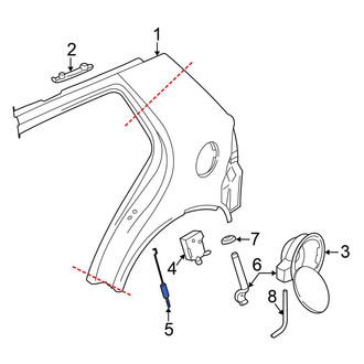 Volkswagen Golf GTI OEM Quarter Panels & Parts Rear & Front — CARiD
