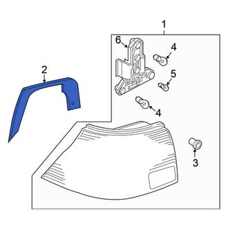 Volkswagen OE - Tail Light Housing Seal