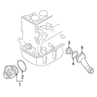 Volkswagen OE - Cooling - Water Pump