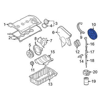 Volkswagen OE - Engine Timing Camshaft Gear