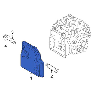 Volkswagen OE - Automatic Transmission Cover