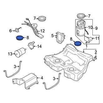 Volkswagen OE - Fuel Pump Tank Seal
