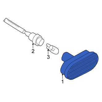 Volkswagen OE - Front Turn Signal Light Assembly