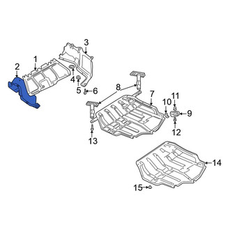 Volkswagen OE - Front Right Fender Splash Shield