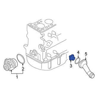 Volkswagen OE - Engine Coolant Thermostat