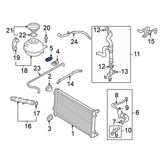 Volkswagen OE - Engine Coolant Temperature Sensor