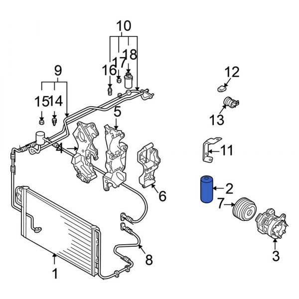 A/C Receiver Drier