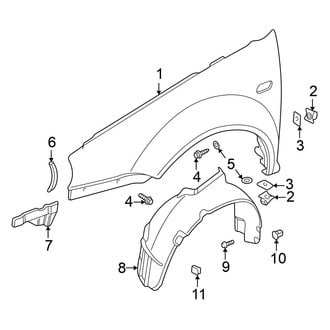 Volkswagen OE - Fender & Components