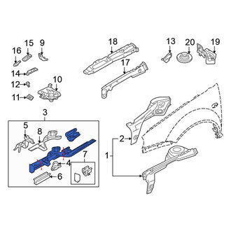 Volkswagen Jetta Replacement Chassis Frames & Rails - CARiD