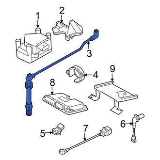 Volkswagen OE - Spark Plug Wire