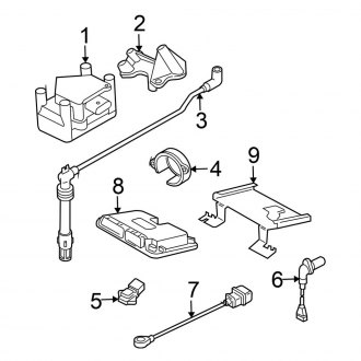 2003 Volkswagen Jetta OEM Ignition Parts | Coils, Spark Plugs — CARiD.com