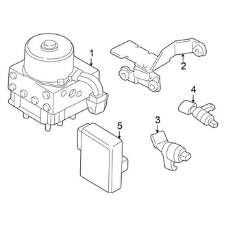 Volkswagen OE - Electrical - ABS Components (TDI)