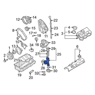 Volkswagen OE - Engine Oil Filter