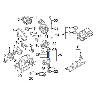 Volkswagen OE - Engine Oil Filter