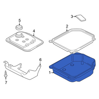 Volkswagen OE - Transmission Oil Pan