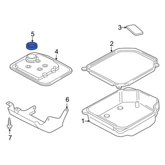 Volkswagen OE - Automatic Transmission Filter O-Ring