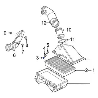 Volkswagen OE - Air Filter Housing Grommet