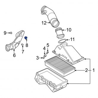 Volkswagen Tiguan OEM Engine & Components | Air Intake Parts — CARiD.com