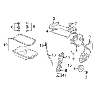 Volkswagen OE - Engine / Transaxle - Engine Parts (SOHC 2.8L)