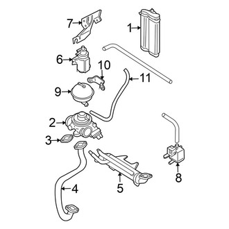 Volkswagen OE - Emission System - Emission Components (100 Horse Power), (BEW Engine)