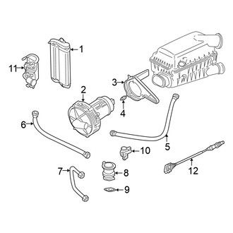 Volkswagen OE - Emission System - Emission Components (2.0L)