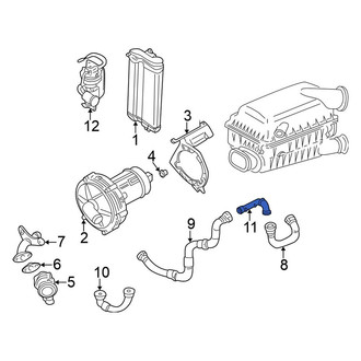 Volkswagen OE - Secondary Air Injection Pump Hose