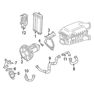 Volkswagen OE - Emission System - Emission Components (DOHC 2.8L)