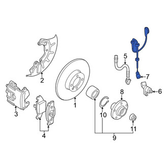 Volkswagen Jetta OEM Brake Parts - Pads, Bleeders, Rotors CARiD