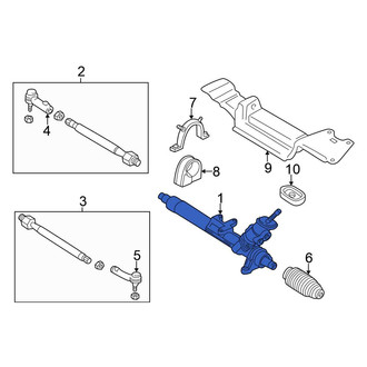 Volkswagen OE - Rack and Pinion Assembly