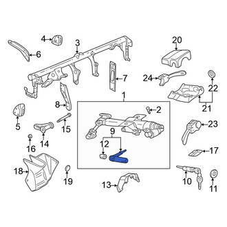 Volkswagen OE - Ignition Lock Housing