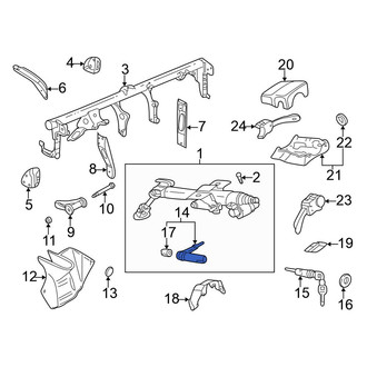 Volkswagen OE - Ignition Lock Housing