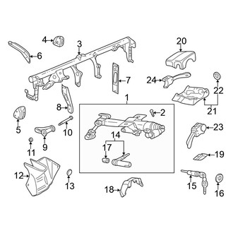 Volkswagen OE - Steering Column - Shroud, Switches & Levers (GL / GLS / TDI / Wolfsburg Edition Wagon)