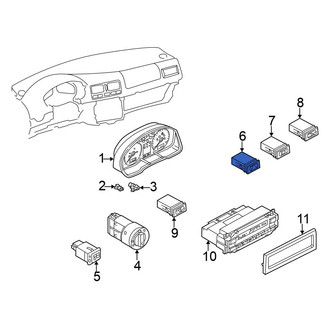 Volkswagen OE - Hazard Warning Switch