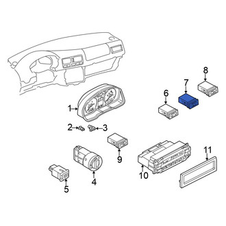 Volkswagen OE - Window Defroster Switch