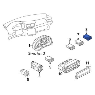 Volkswagen OE - Right Seat Heater Switch