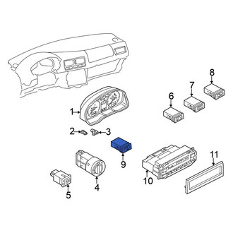 Volkswagen OE - Left Seat Heater Switch